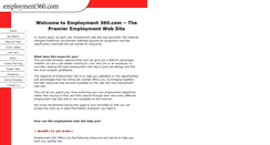 Desktop Screenshot of employment360.com